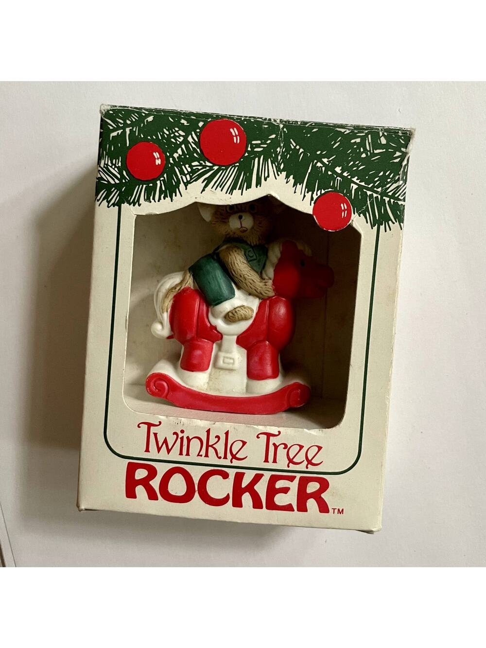 JASCO Teddy Bear Twinkle Tree Rocker